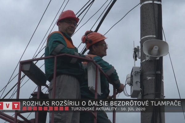 ROZHLAS ROZŠÍRILI O ĎALŠIE BEZDRÔTOVÉ TLAMPAČE