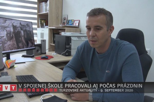 V SPOJENEJ ŠKOLE PRACOVALI AJ POČAS PRÁZDNIN