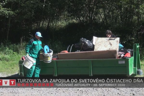 TURZOVKA SA ZAPOJILA DO SVETOVÉHO ČISTIACEHO DŇA