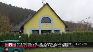 NA SKRÍNINGOVÉ TESTOVANIE SA DÁ OBJEDNAŤ AJ ONLINE