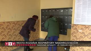 MESTO ROZDÁVA RESPIRÁTORY NAJOHROZENEJŠÍM