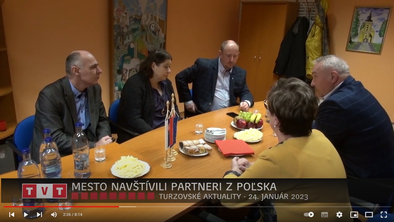 MESTO NAVŠTÍVILI PARTNERI Z POĽSKA