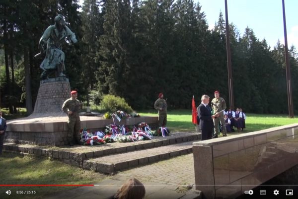 Spomienkové oslavy 78. výročia SLOVENSKÉHO NÁRODNÉHO POVSTANIA