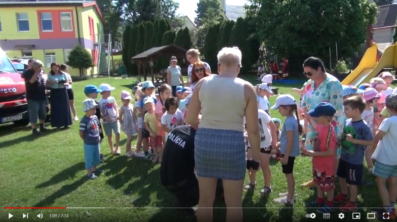 POLÍCIA A HASIČI V MATERSKEJ ŠKOLE