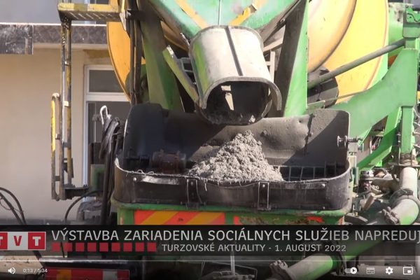 VÝSTAVBA ZARIADENIA SOCIÁLNYCH SLUŽIEB NAPREDUJE